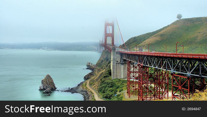 Golden Gate Bridge in San Francisco