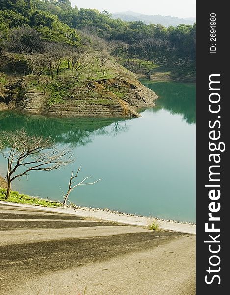 Pantabangan Dam in Nueva Ecija, Philippines