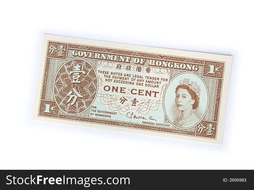 Money from the world collection: hong kong. Money from the world collection: hong kong