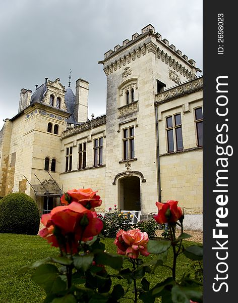 Chateau BreÌzeÌ, Loire Valley, France