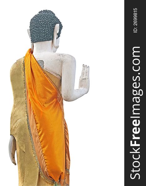 Buddhist statue in the vitarka mudra position. The gesture signifies an appeal for peace. Buddhist statue in the vitarka mudra position. The gesture signifies an appeal for peace