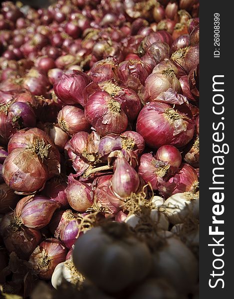 Shallot At Thailand Market