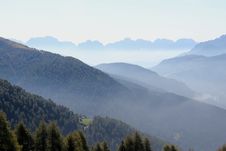 Dolomites In The Morning Royalty Free Stock Photo