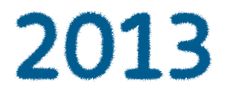 Happy New Year 2013. Stock Photography