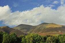 Scafell Mountain Range, Cumbria, England Stock Image Scafell Mountain Range, Cumbria, England Stock Image