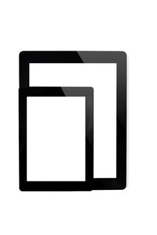 Ipad Tablet And Mini Ipad Tablet Stock Photo