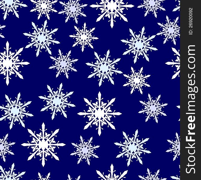 Winter seamless pattern