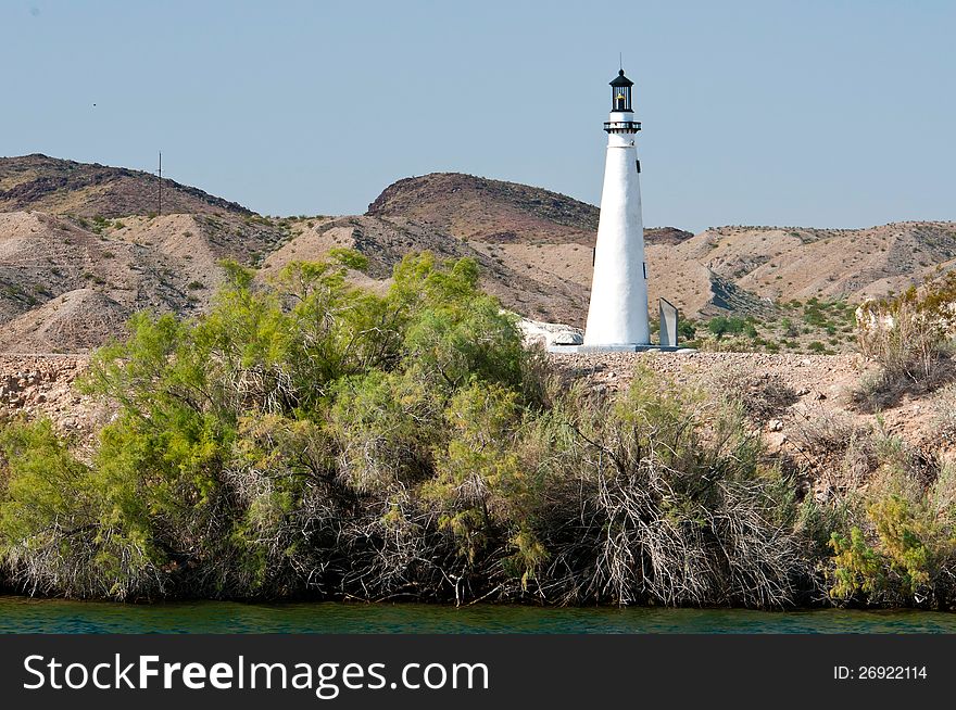 Lighthouse in Lake Havasu City, AZ