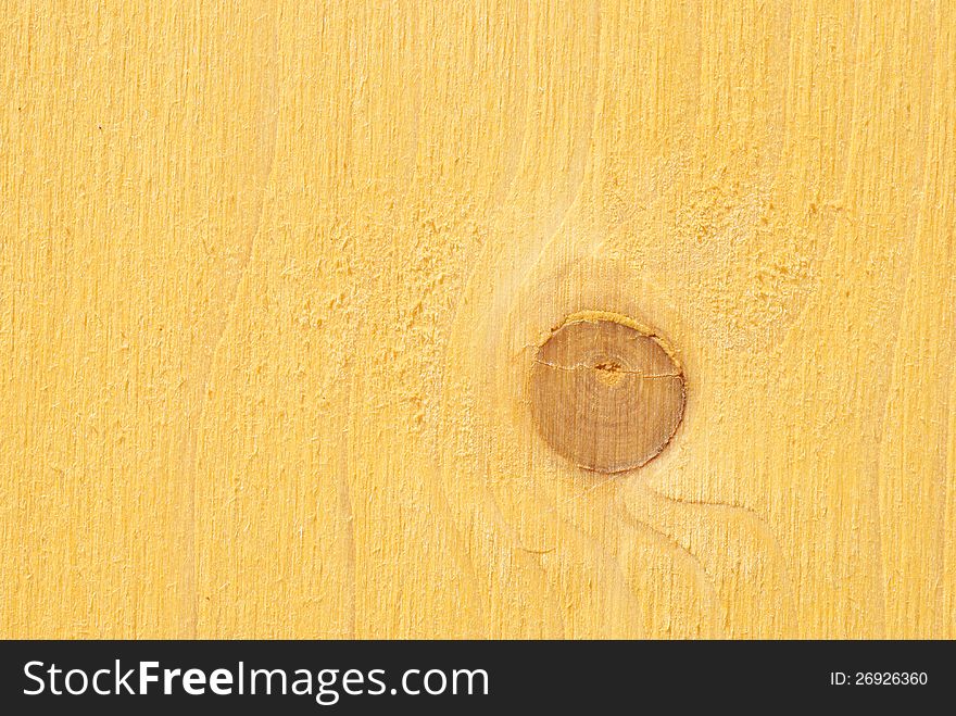 Wooden surface with knots close-up