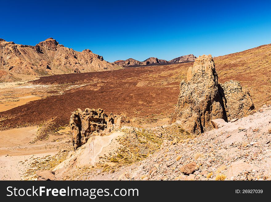 Beautiful pictures of rocks on Mount Teide