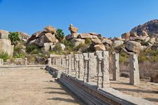 Pillars Of The Temple Stock Photography