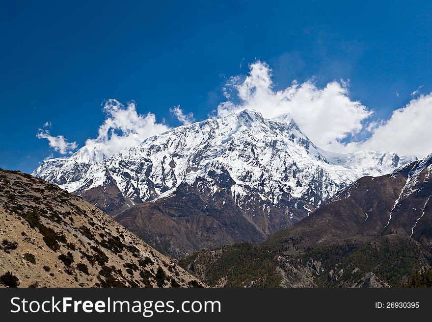 Annapurna Mountain, Himalaya