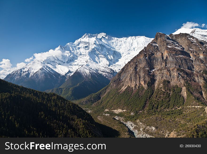 Annapurna Mountain, Himalaya