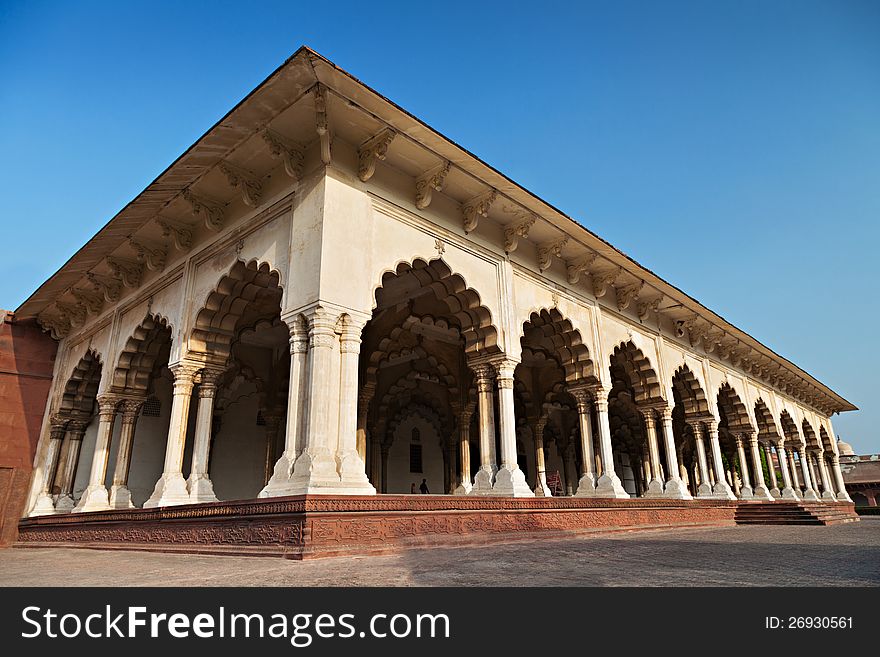 Agra Fort Diwan I Am, India