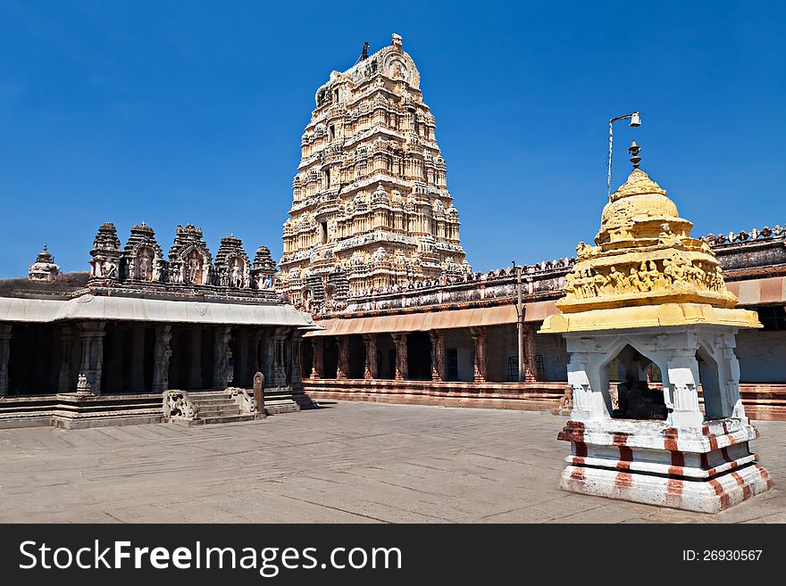 Virupaksha Temple, Hampi, Karnataka state, India