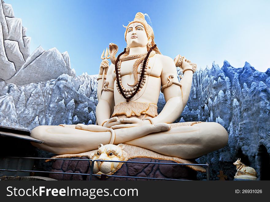 Shiva statue, Bangalore Karnataka India