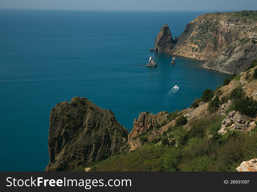 Wild Coast Of Black Sea