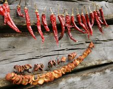 Vegetables Drying In The Sun Stock Image Vegetables Drying In The Sun Stock Image