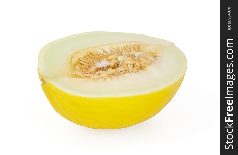 Melon  On White