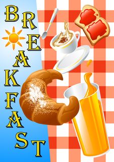 Breakfast Time Royalty Free Stock Images Breakfast Time Royalty Free Stock Images