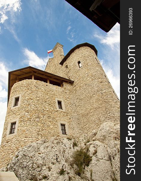 Tower Of Bobolice Castle - Poland.