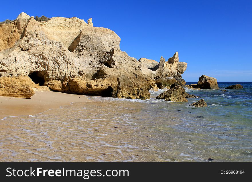 Western Algarve beach scenario, Portugal