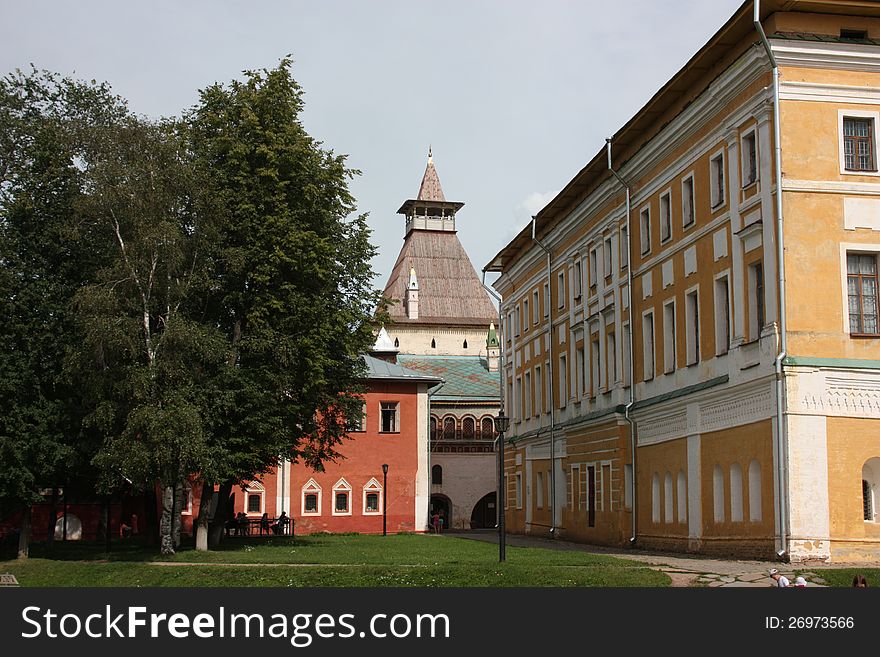 Rostov Kremlin. Samuilov Corps And Water Tower.