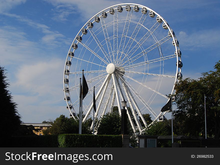 Ferris Wheel at York, England. Ferris Wheel at York, England