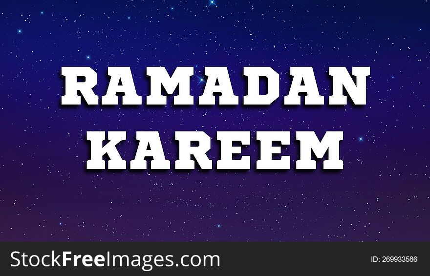 Ramadan Kareem 3d Illustration design