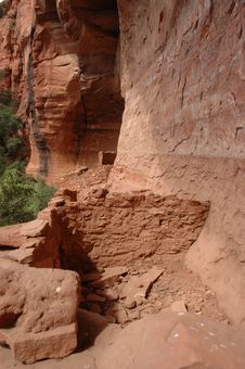 Sinagua Indian Cliff Dwellings Stock Photography Sinagua Indian Cliff Dwellings Stock Photography