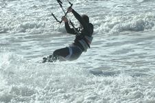 Kite Surfer 3 Royalty Free Stock Photos Kite Surfer 3 Royalty Free Stock Photos