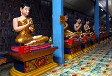 Burmese Buddha Statue Stock Images