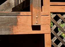 Detail Of Deck Stain Stock Photo Detail Of Deck Stain Stock Photo