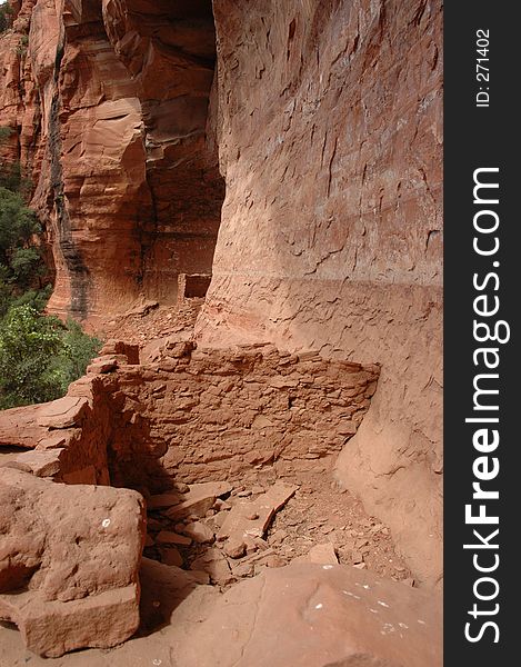 Sinagua Indian Cliff Dwellings Arizona