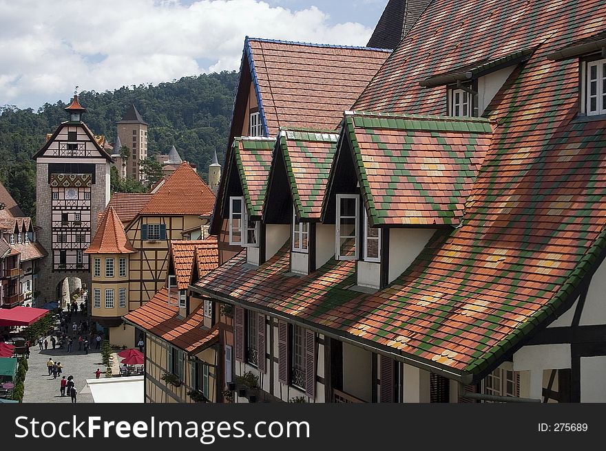 Colmar Tropicale, which is a replica of a 16th Century French village.