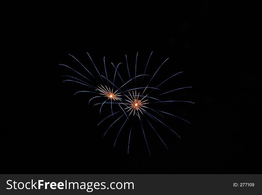 Fireworks in Antwerp