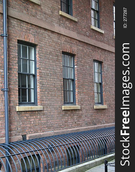 Warehouse Windows And Iron Grille