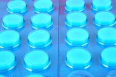 Blue Tablets Royalty Free Stock Image Blue Tablets Royalty Free Stock Image