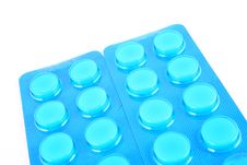 Blue Tablets Royalty Free Stock Photos Blue Tablets Royalty Free Stock Photos