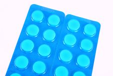 Blue Tablets Stock Image Blue Tablets Stock Image