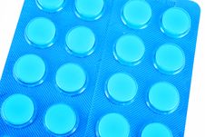 Blue Tablets Royalty Free Stock Image Blue Tablets Royalty Free Stock Image