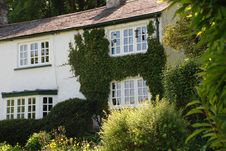 Ivy Covered Cottage Stock Photo Ivy Covered Cottage Stock Photo