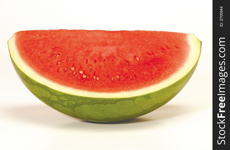 Close-up of a sliced watermelon