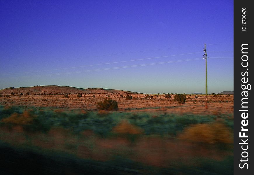 Route Field in Arizona USA