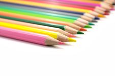 Colour Pencils Stock Photo