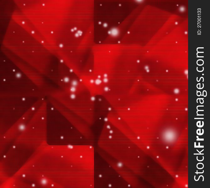 Abstract background with white snow in red background. Abstract background with white snow in red background.