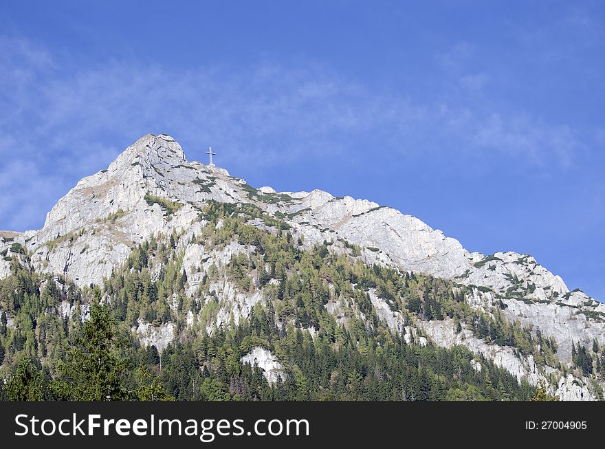 Majestical scenery of the Bucegi Mountains, Romania