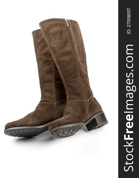 Brown Female Boots