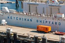 Ketchikan Shipyard Royalty Free Stock Image Ketchikan Shipyard Royalty Free Stock Image