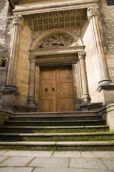 Temple Doors Royalty Free Stock Image